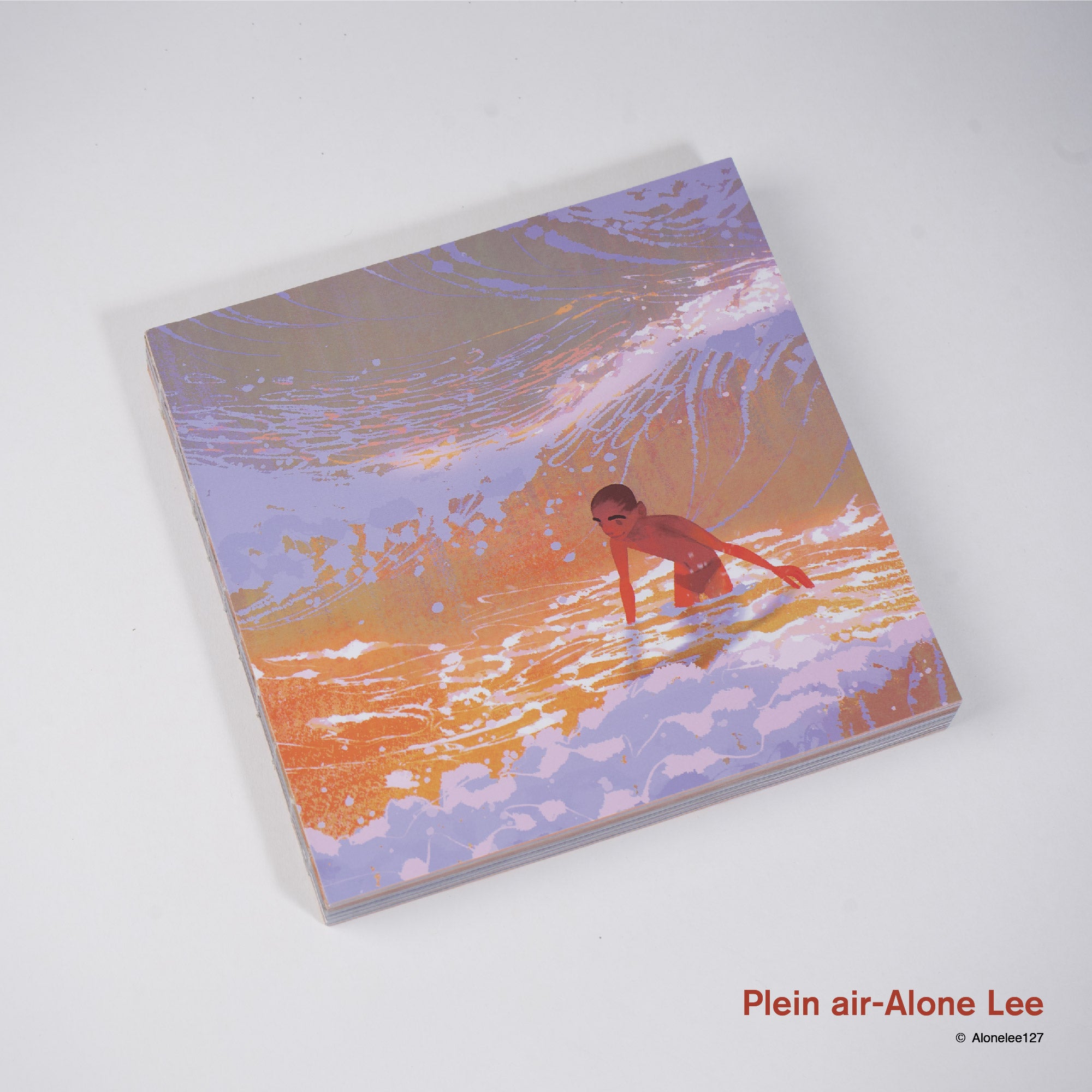 PLEIN AIR + TREE WINDS RISE DREAMS FALL INTO THE SEA – Art Book & Film Strips Set