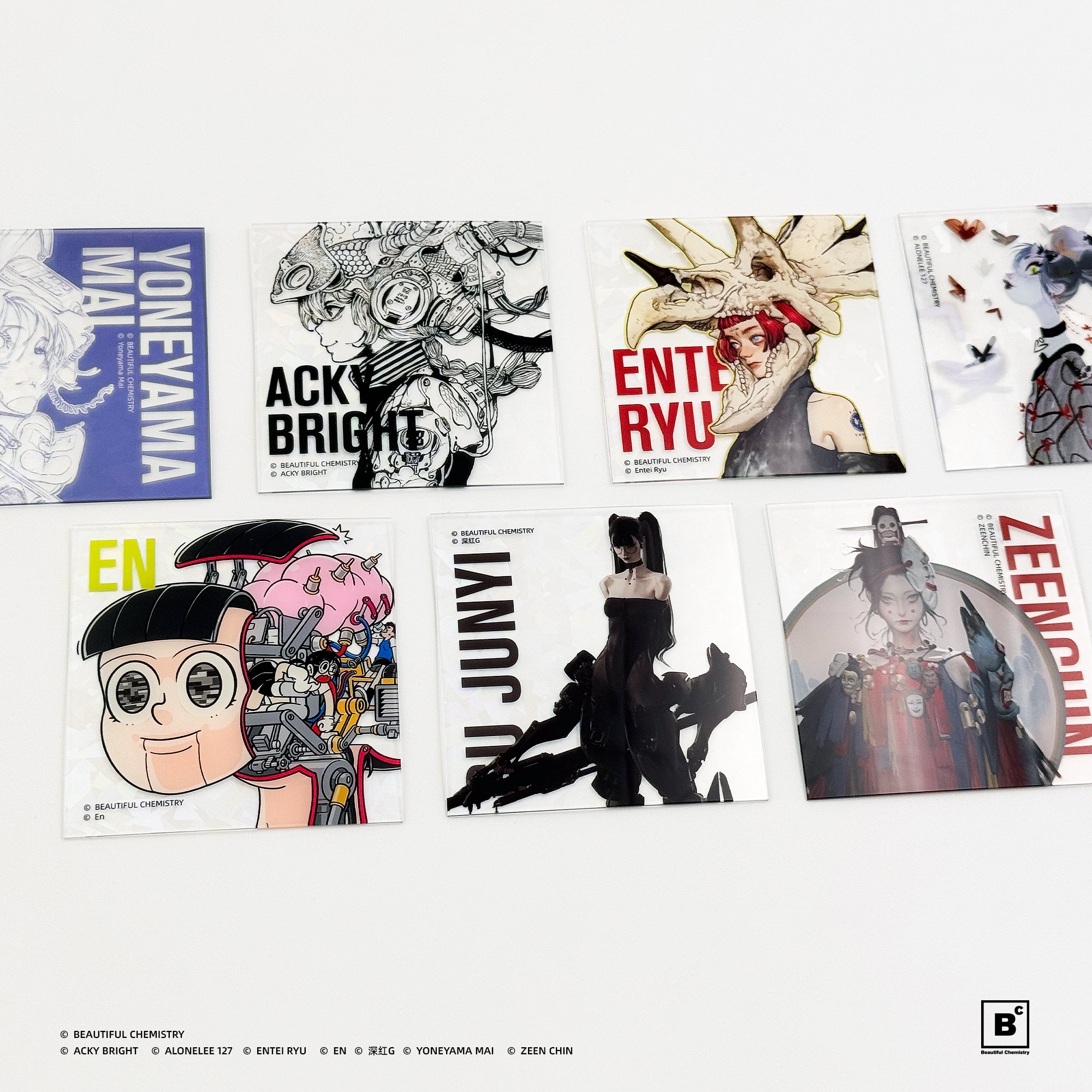 ENTEIRYU ARTWORKS CHIMERA – Collector Edition + Bonus Blind Bag Acrylic Card Whole Box