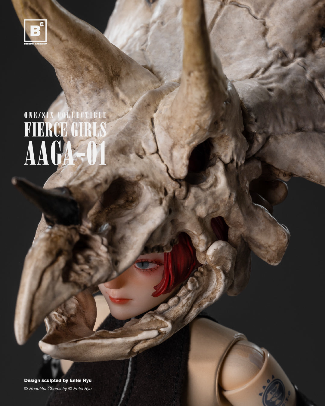 ENTEIRYU MERCURY + FIERCE GIRLS AAGA-01 BONE GIRL – Collector Set (Limited Bundle)