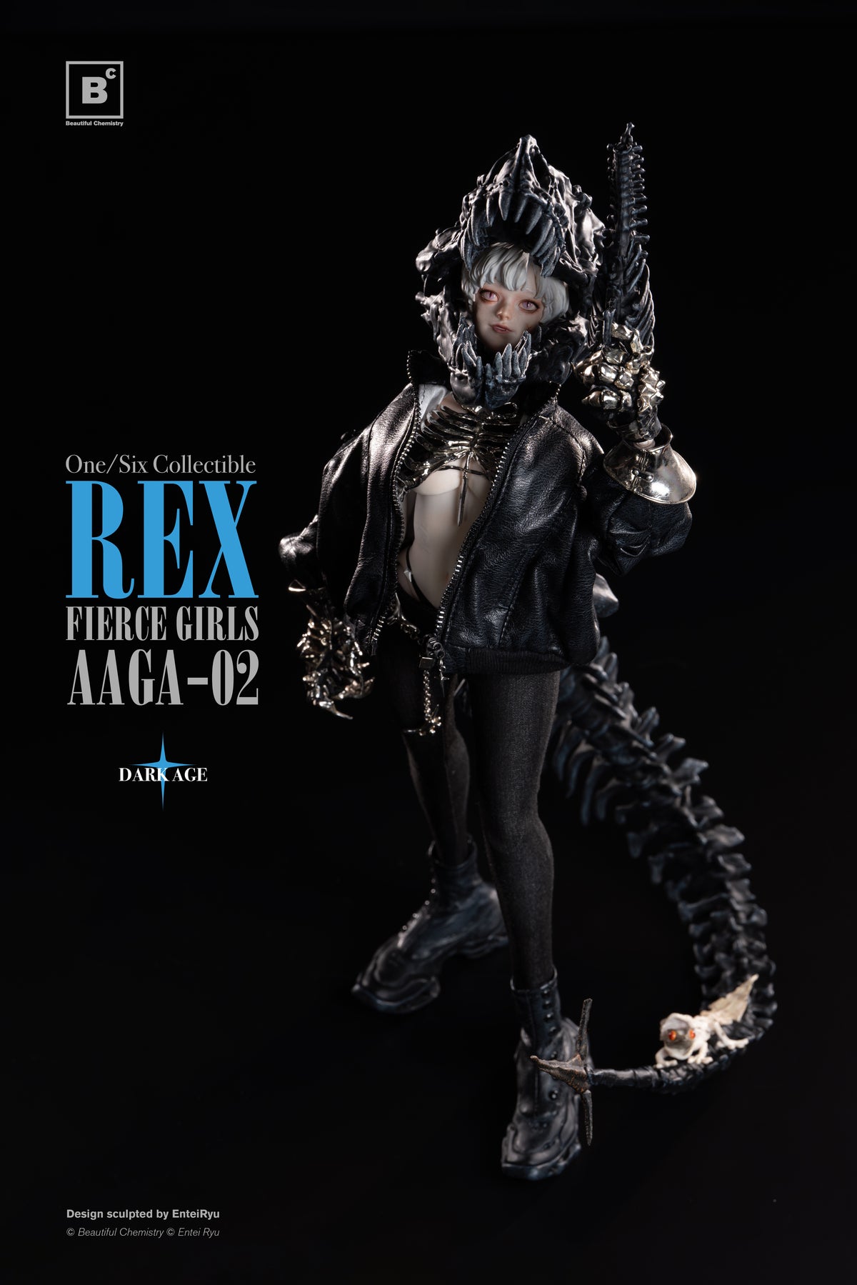 WF Shanghai 2026 Exclusive BC x ENTEI RYU Mercenary Gunner AAGA-02 DARK AGE REX Limited Edition