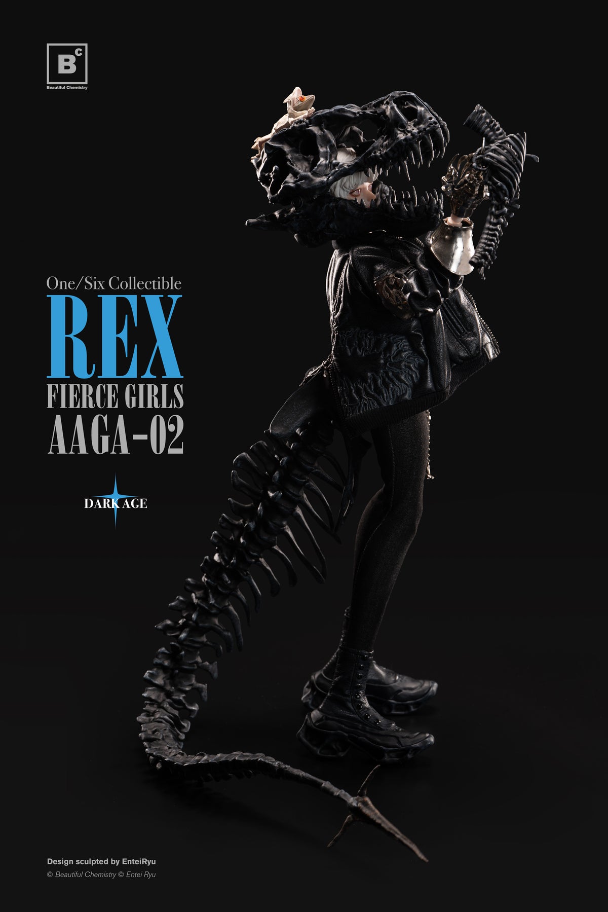 WF Shanghai 2026 Exclusive BC x ENTEI RYU Mercenary Gunner AAGA-02 DARK AGE REX Limited Edition