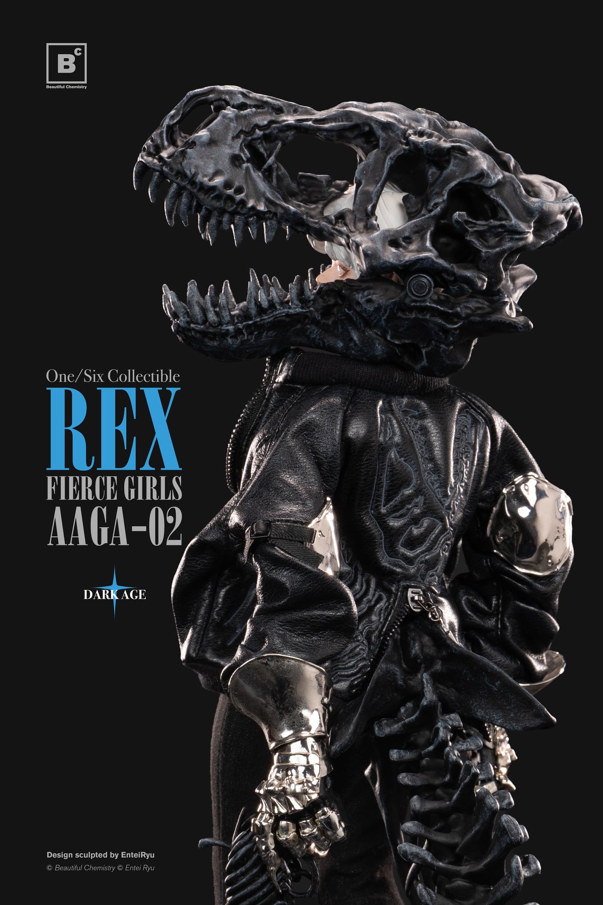WF Shanghai 2026 Exclusive BC x ENTEI RYU Mercenary Gunner AAGA-02 DARK AGE REX Limited Edition