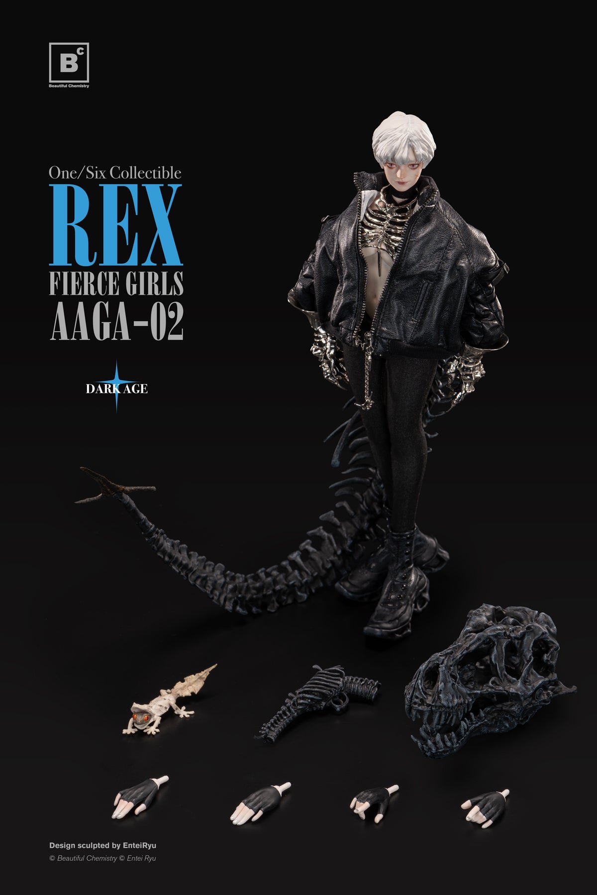 WF Shanghai 2026 Exclusive BC x ENTEI RYU Mercenary Gunner AAGA-02 DARK AGE REX Limited Edition
