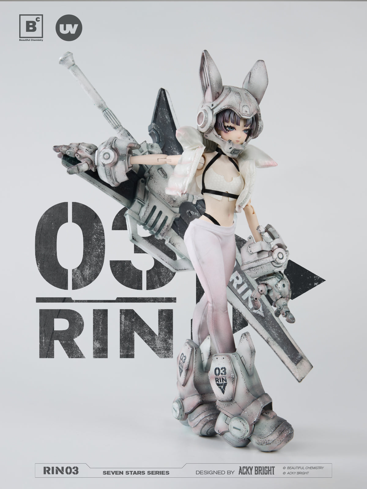 その他 Beautiful Chemistry Fierce Girls Unboxing Bone Girl designed by Entei Ryu | Beautiful Chemistry