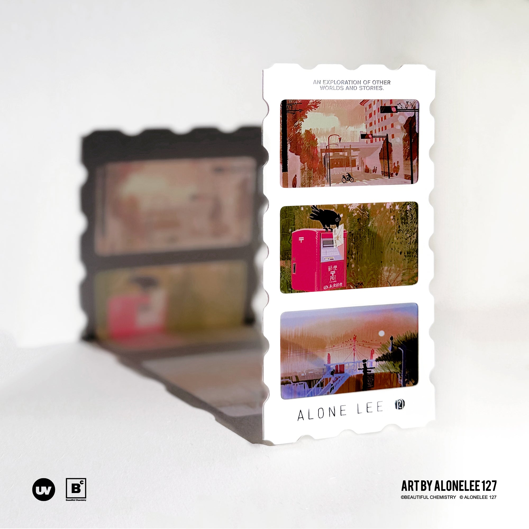 Beautiful Chemistry x 127 TREE WINDS RISE DREAMS FALL INTO THE SEA Film Strips