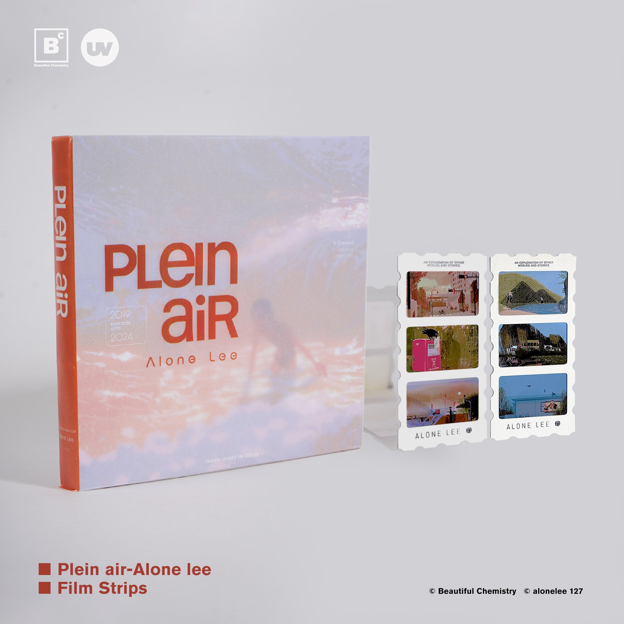 PLEIN AIR + TREE WINDS RISE DREAMS FALL INTO THE SEA – Art Book & Film Strips Set
