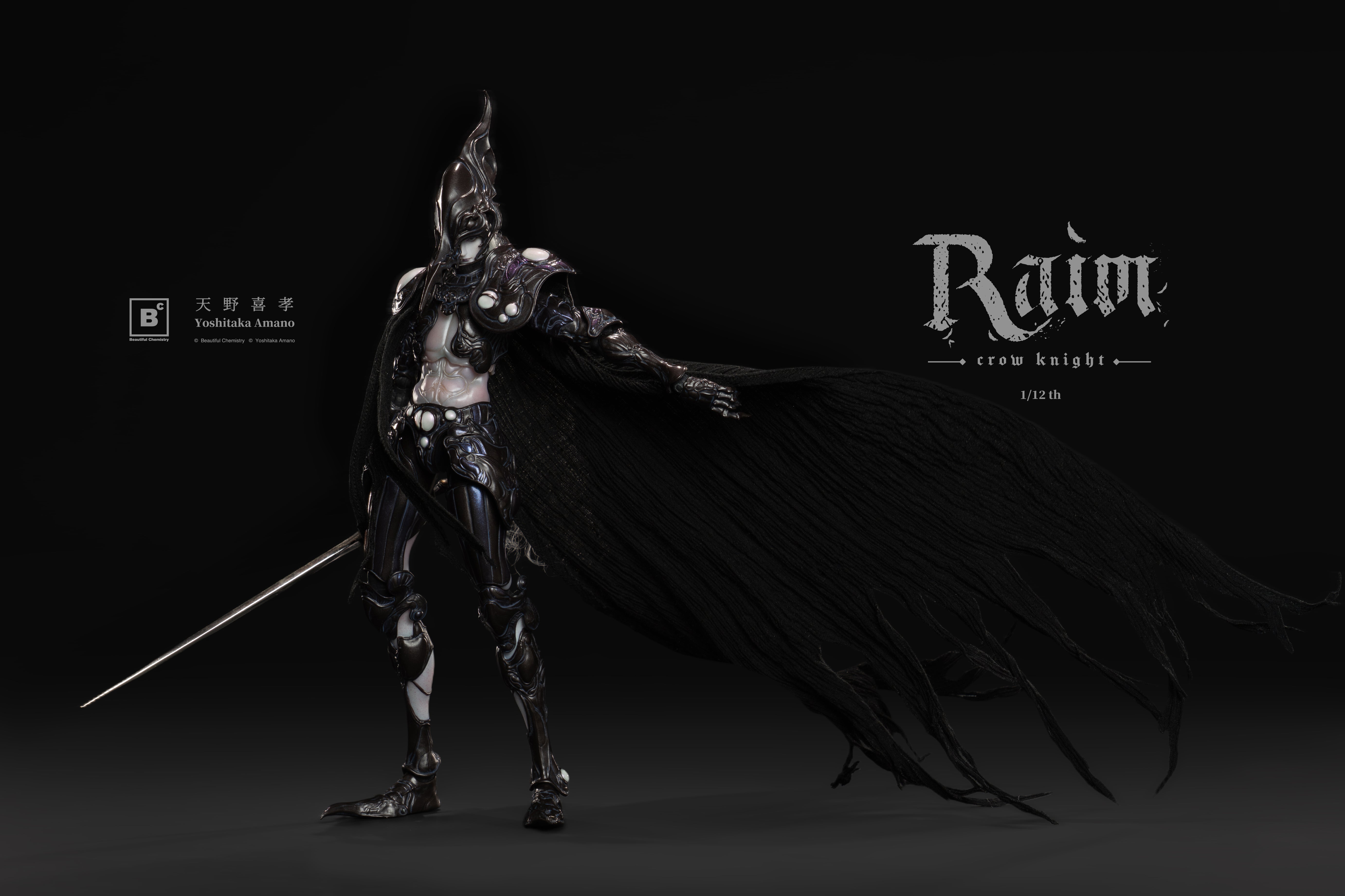 BC x Yoshitaka Amano RAIM – Crow Knight