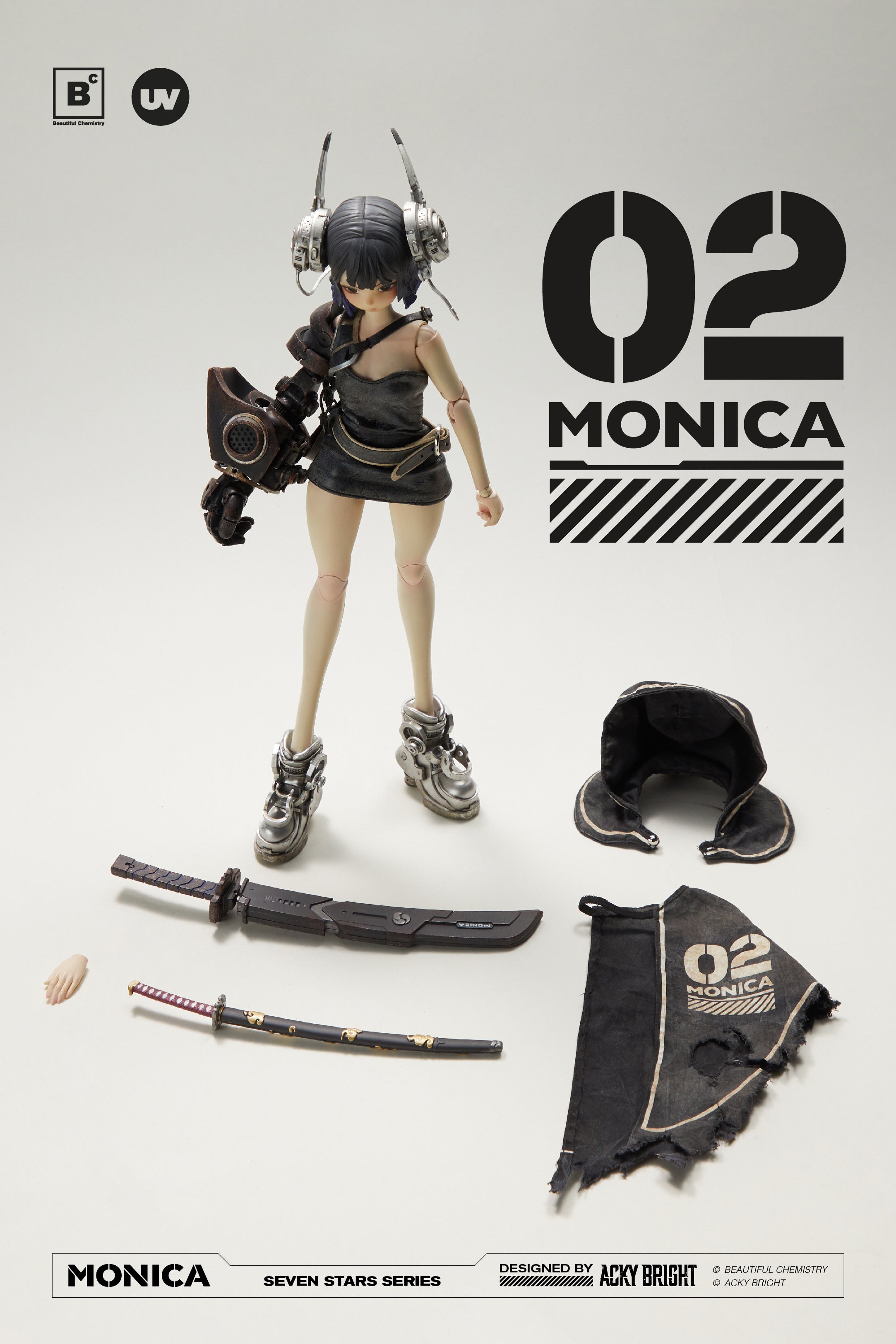 Seven Stars Series No.02 Monica Beautiful Chemistry x Acky Bright