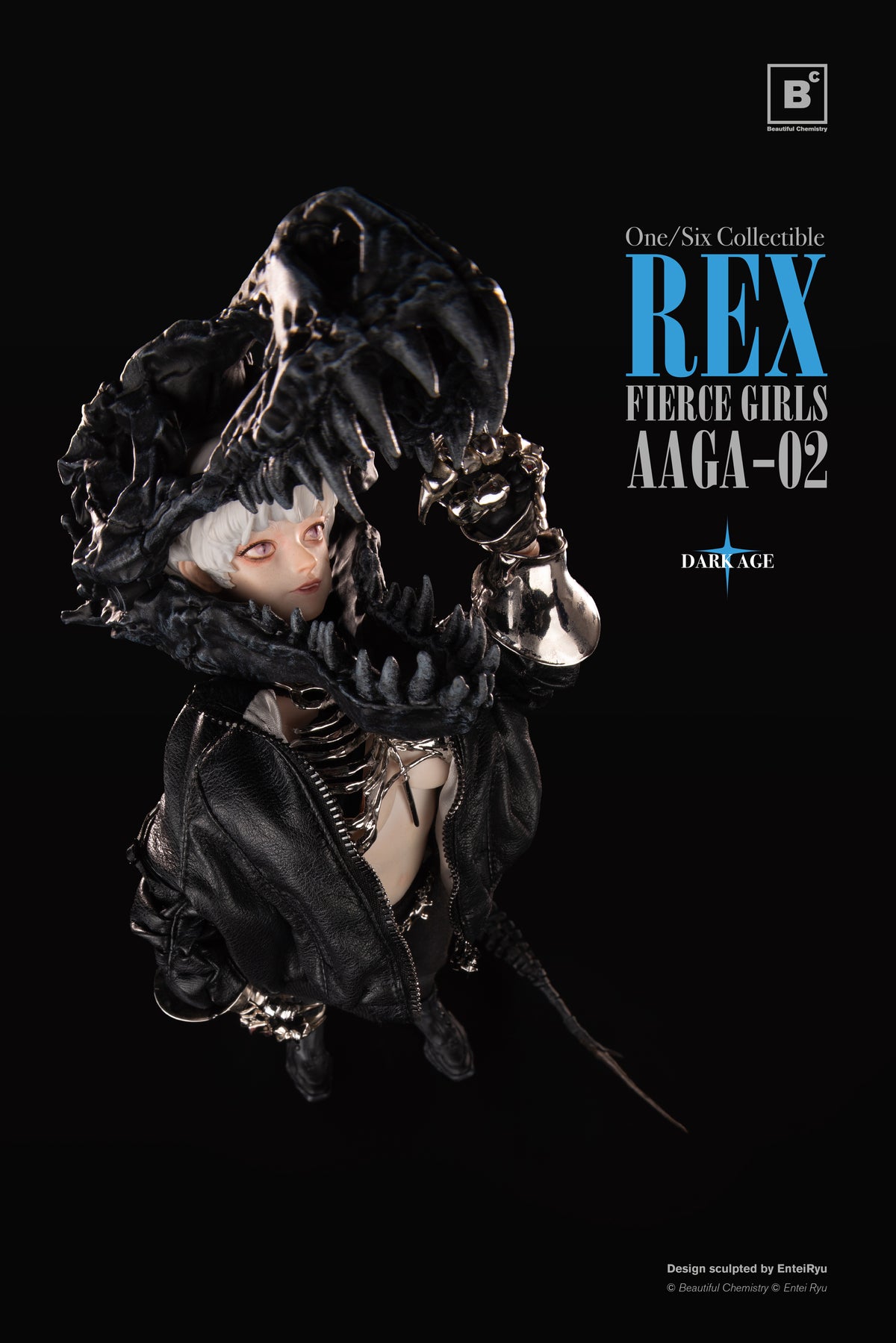WF Shanghai 2026 Exclusive BC x ENTEI RYU Mercenary Gunner AAGA-02 DARK AGE REX Limited Edition