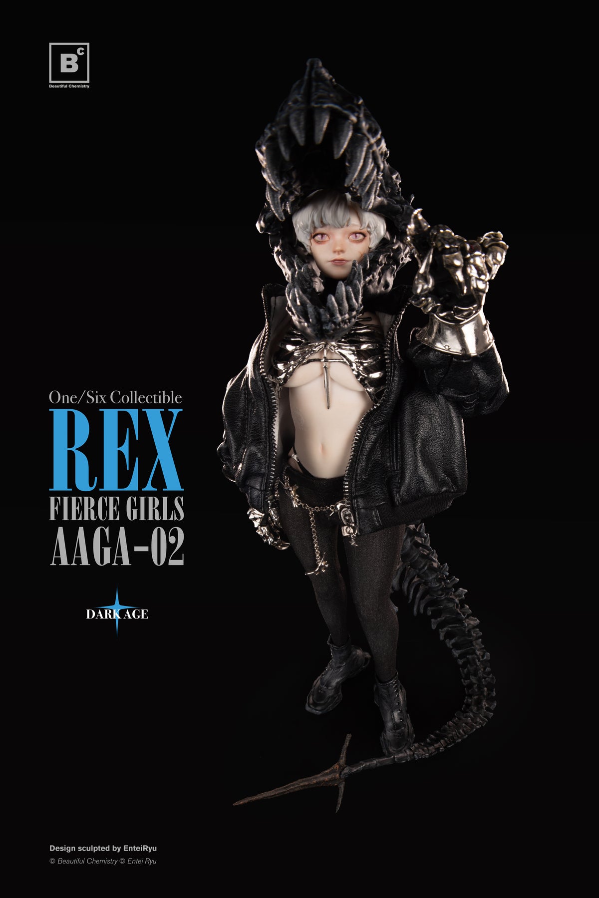 WF Shanghai 2026 Exclusive BC x ENTEI RYU Mercenary Gunner AAGA-02 DARK AGE REX Limited Edition