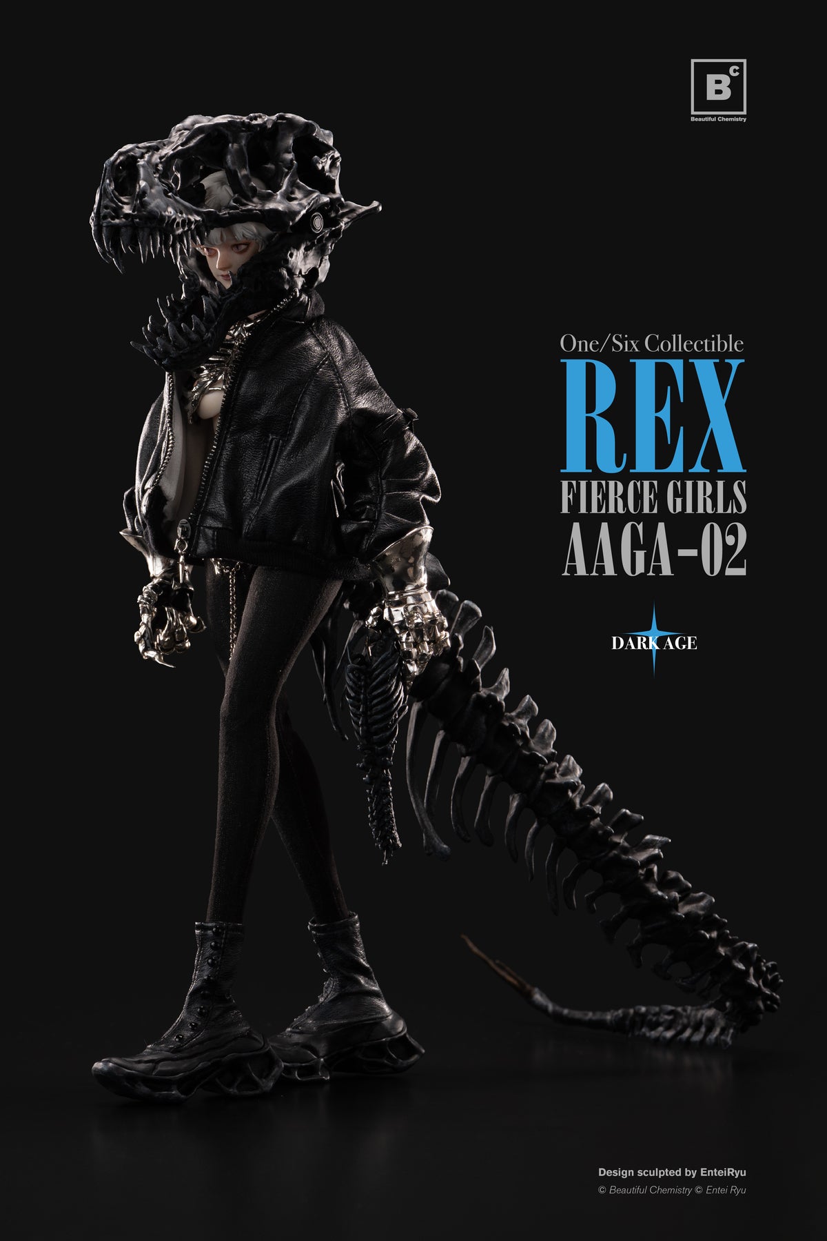 WF Shanghai 2026 Exclusive BC x ENTEI RYU Mercenary Gunner AAGA-02 DARK AGE REX Limited Edition