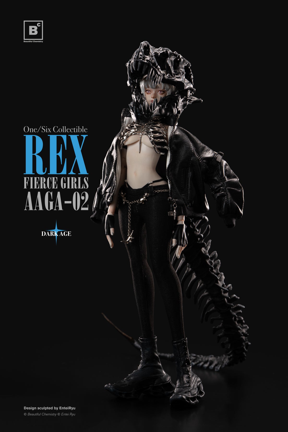 WF Shanghai 2026 Exclusive BC x ENTEI RYU Mercenary Gunner AAGA-02 DARK AGE REX Limited Edition